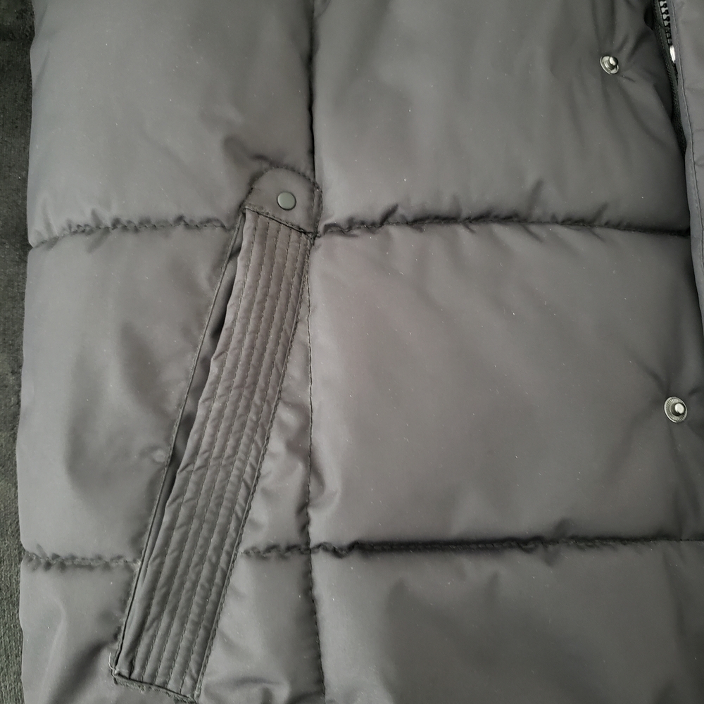 (EUC) Ben Sherman Black Puffer Quilted Jacket with Hood (Boys XL or Men's Small) - Picture 6 of 14